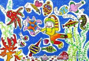 《太空旅行》儿童画15幅(第13页)