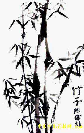 《竹子》儿童画4幅(第3页)